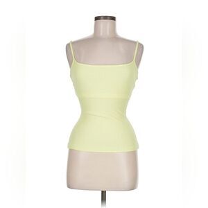 Skims Lemon Yellow Spaghetti Strap Tank Top Medium